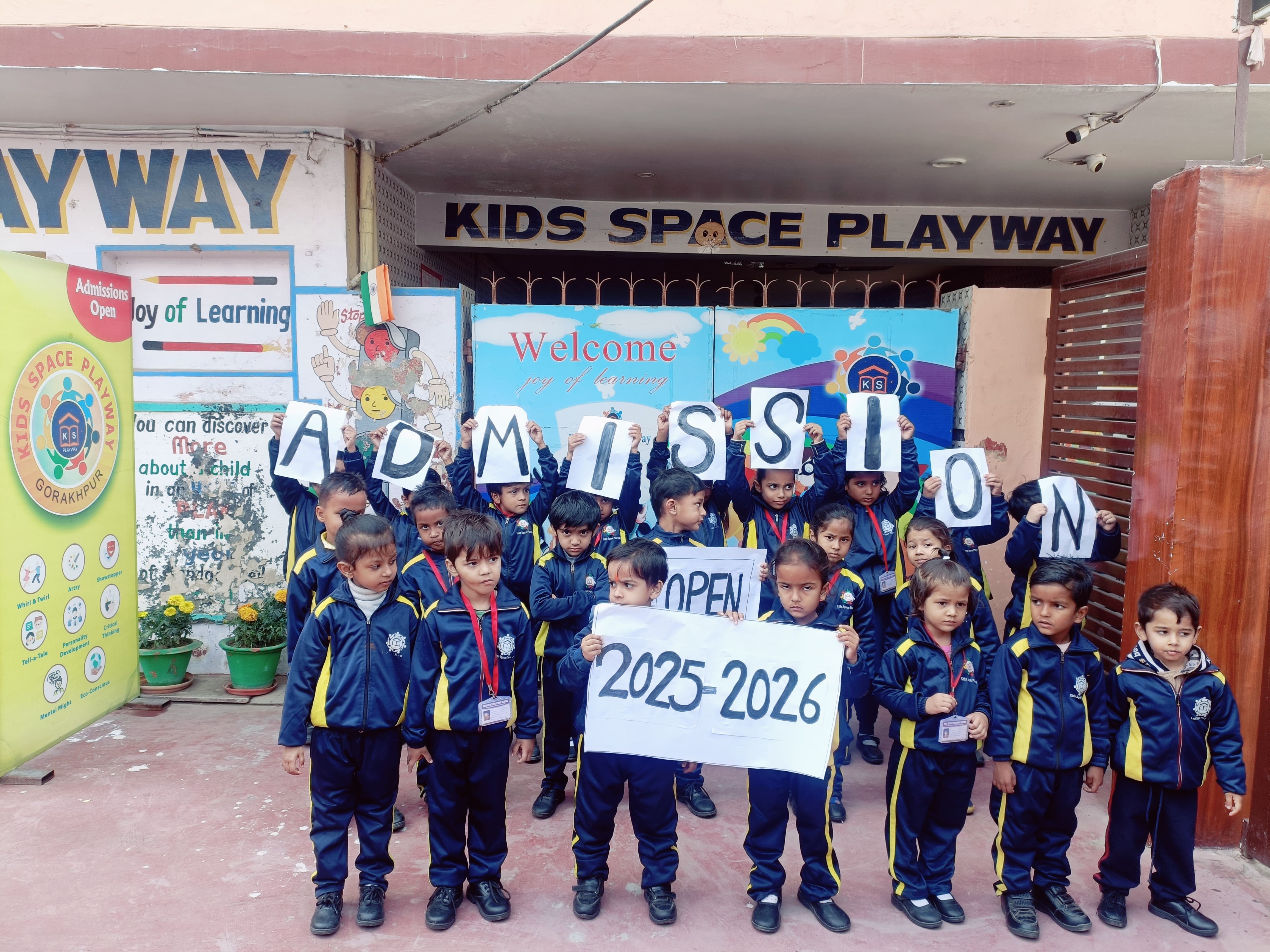 Children playing at Kids Space Playway
